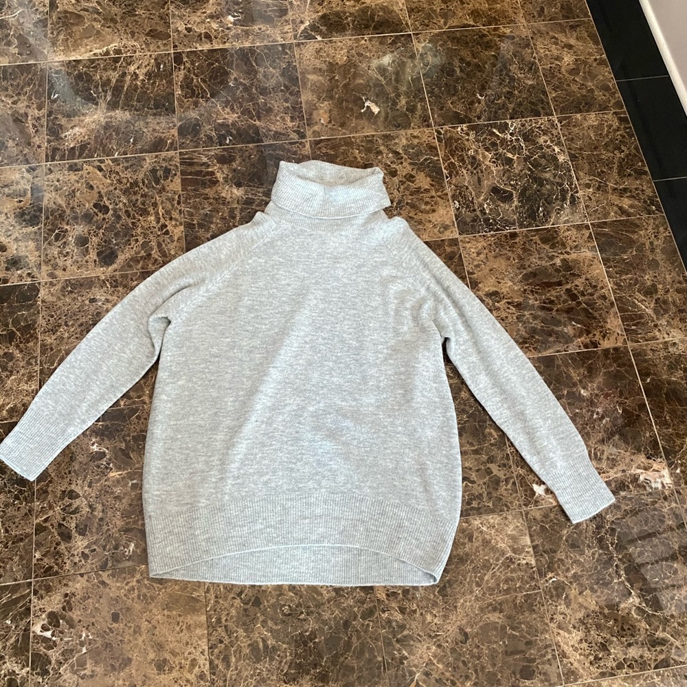 Heather Gray Sweater Dress